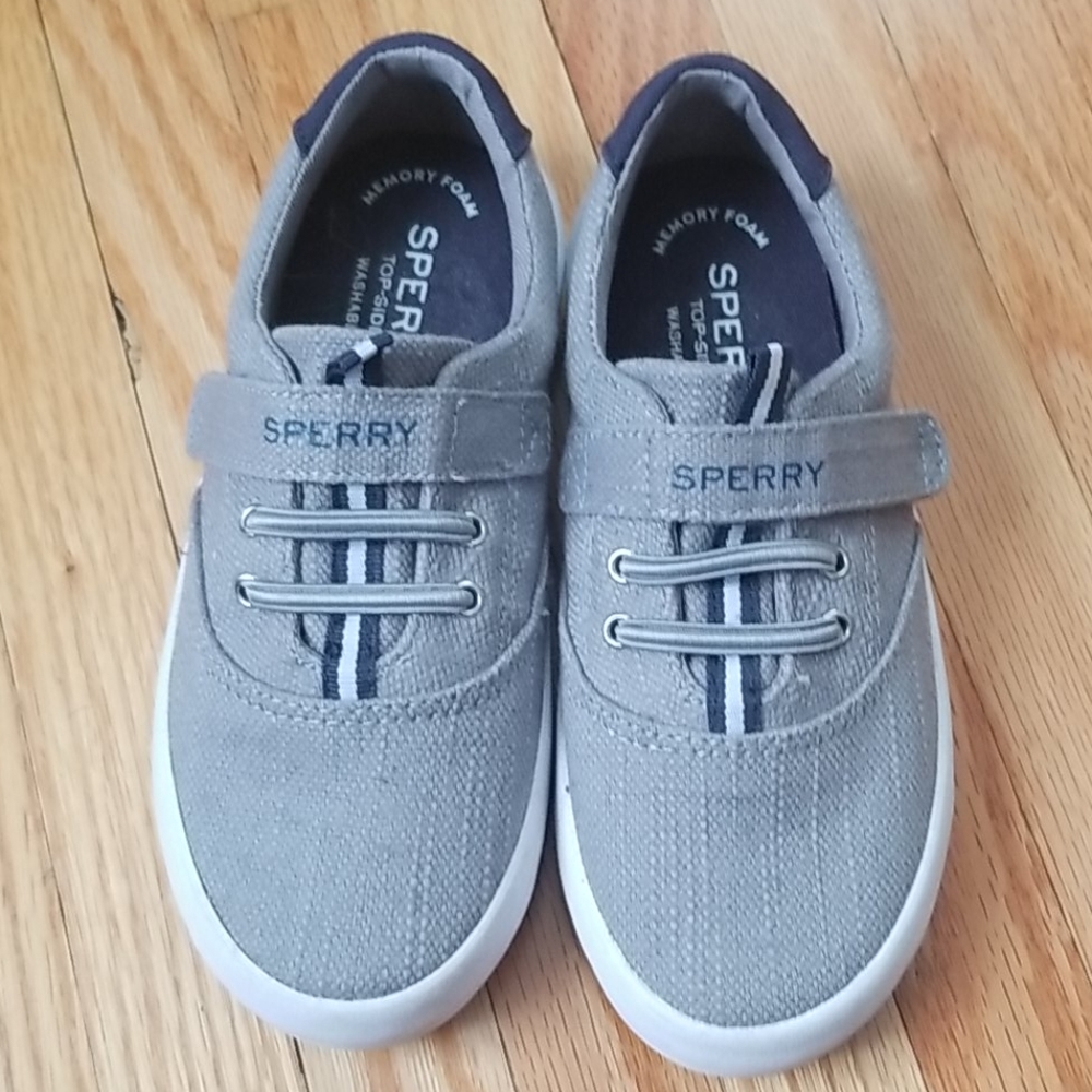 Little Boy Sperry shoes